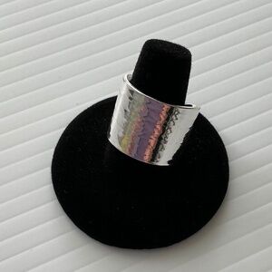 Pilgrim Silver Plated Adjustable Ring